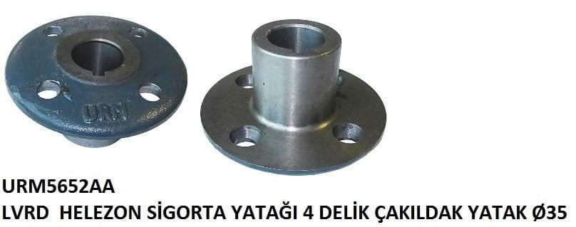 HELEZON SİGORTA YATAĞI 4 DELİK 35 MM