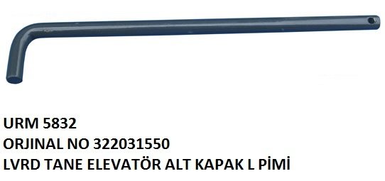 TANE ELEVATÖR ALT KAPAK L PİMİ REF NO: LA 322031550