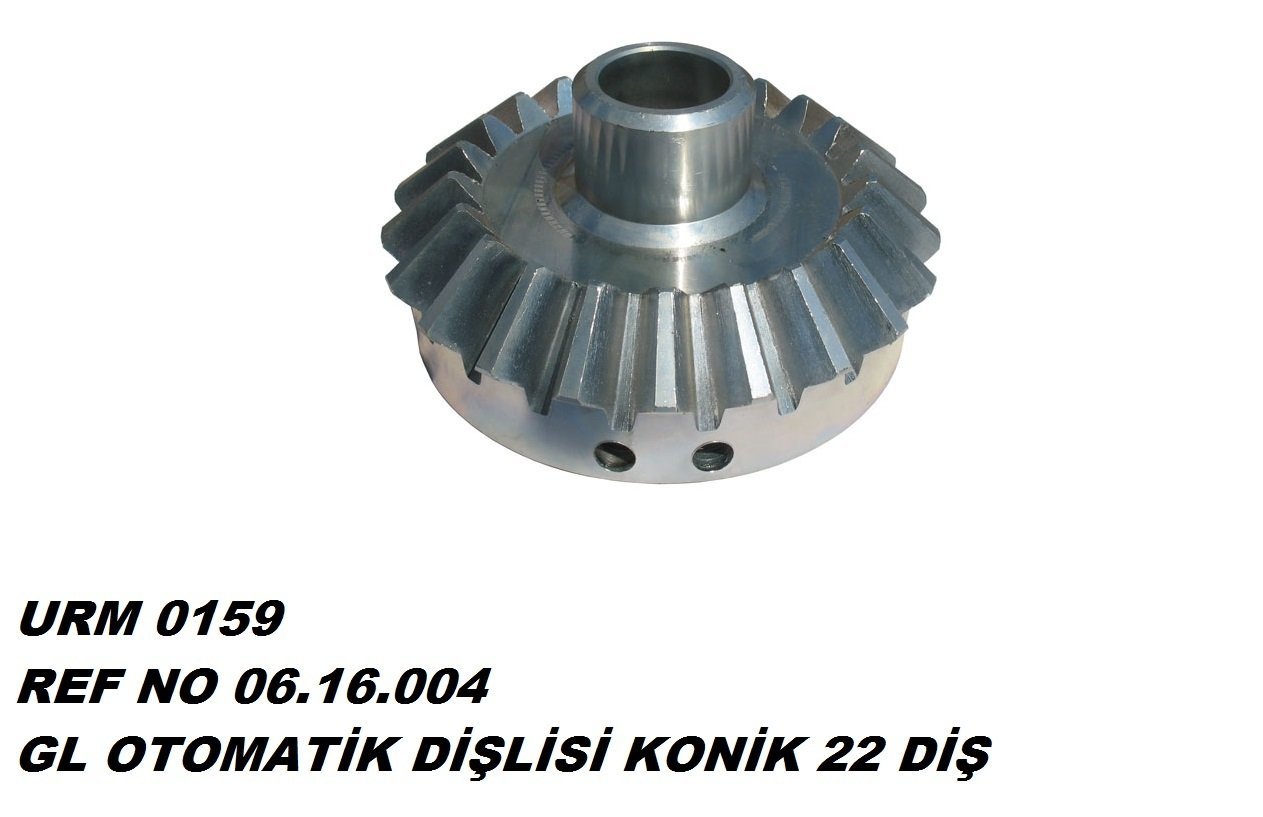 OTOMATİK KONİK DİŞLİ 22 DİŞ REF NO : 06.16.004