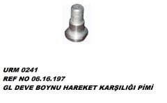 BEŞİK HAREKET KOLU PİMİ VİDALI REF NO : 06.16.197