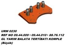 ALT BEŞİK FRENLEME DİSK SAÇI TAKIM BALATALI REF NO : 28.44.001