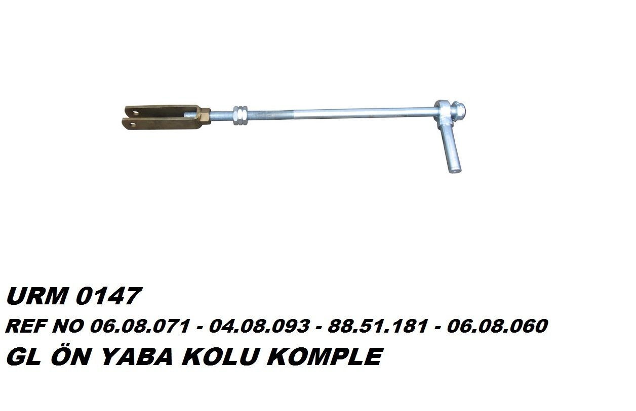 YABA AYAR KOLU PİMLİ REF NO : 06.08.071