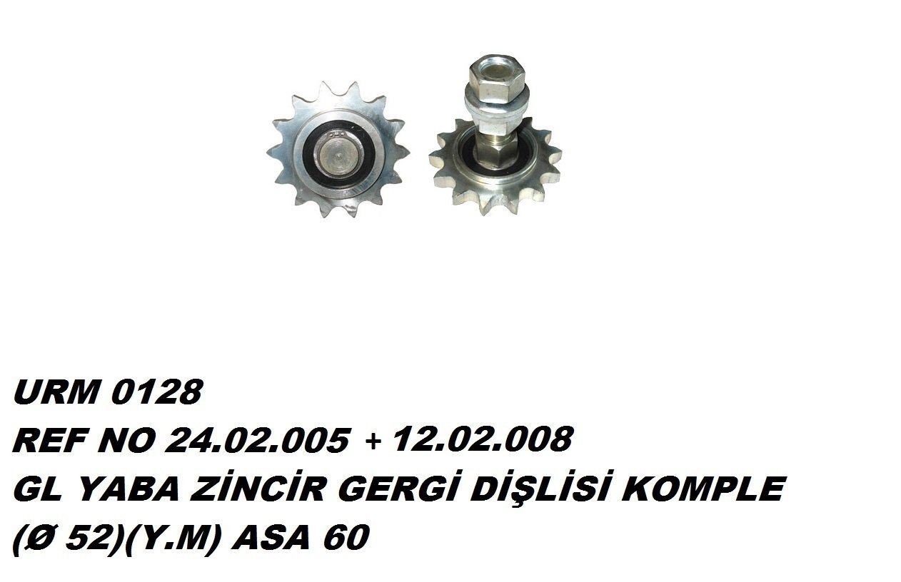 YABA 60'LIK KOMPLE GERGİ DİŞLİSİ REF NO : 24.02.005