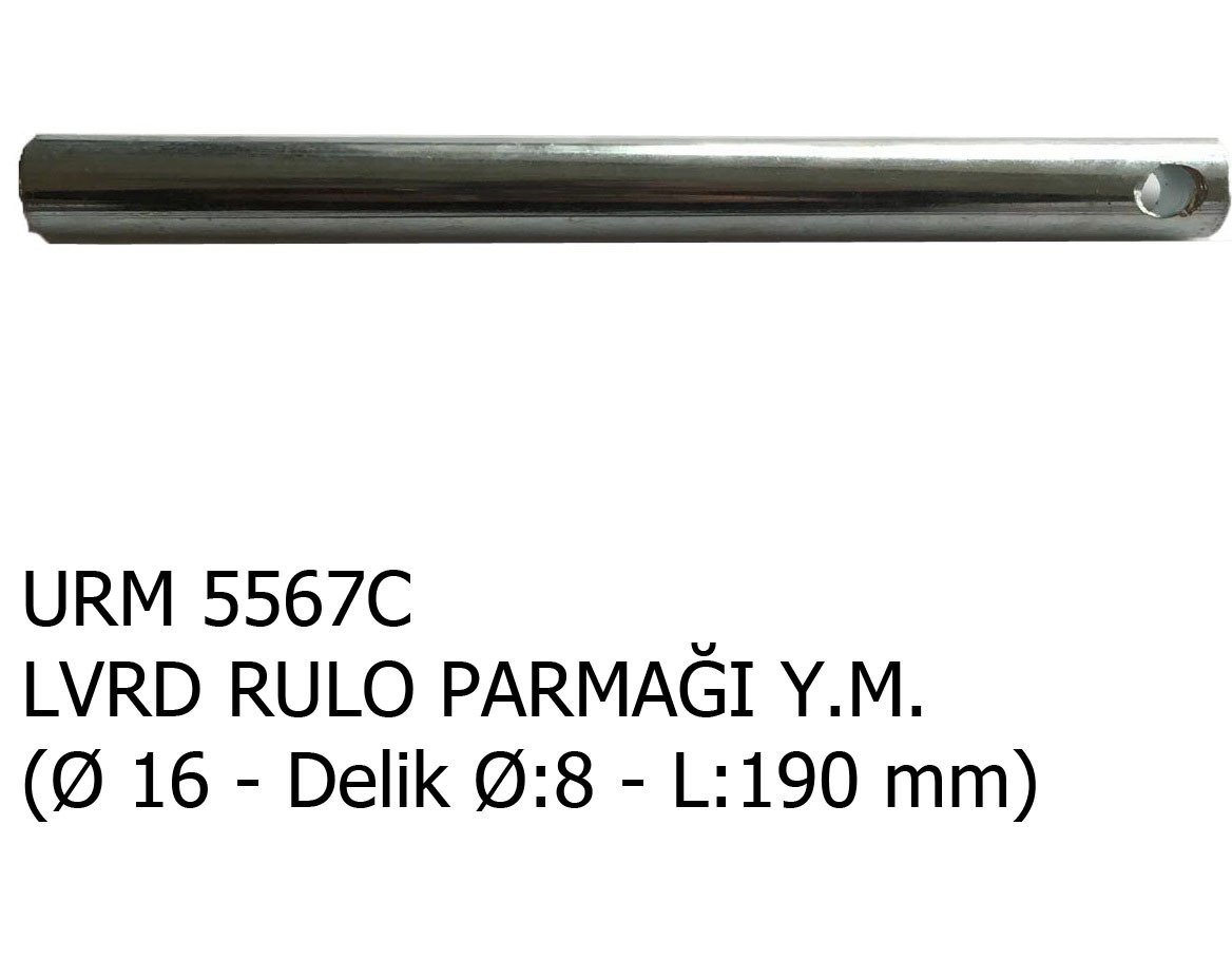RULO PARMAĞI 16MM UZUNLUK 190MM