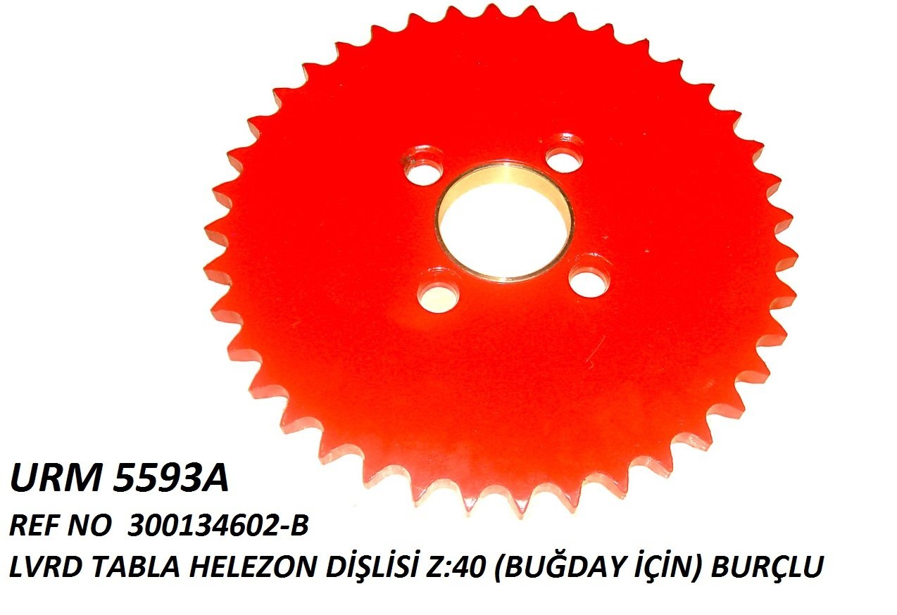 TABLO HELEZON DİŞLİSİ Z 40 BURÇLU REF NO: LA 300134602