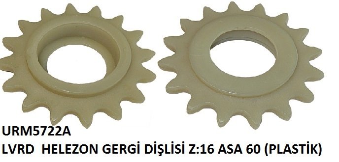 HELEZON GERGİ DİŞLİSİ ASA60 PLASTİK