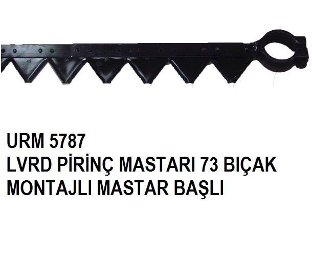 PİRİNÇ MASTARI 73 BIÇAK MONTAJLI KOMPLE