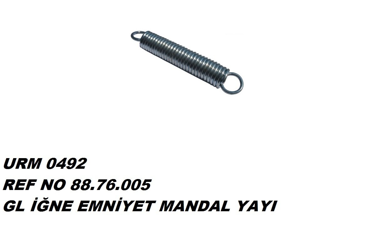 İĞNE EMNİYET MANDAL YAYI REF NO : 88.76.005
