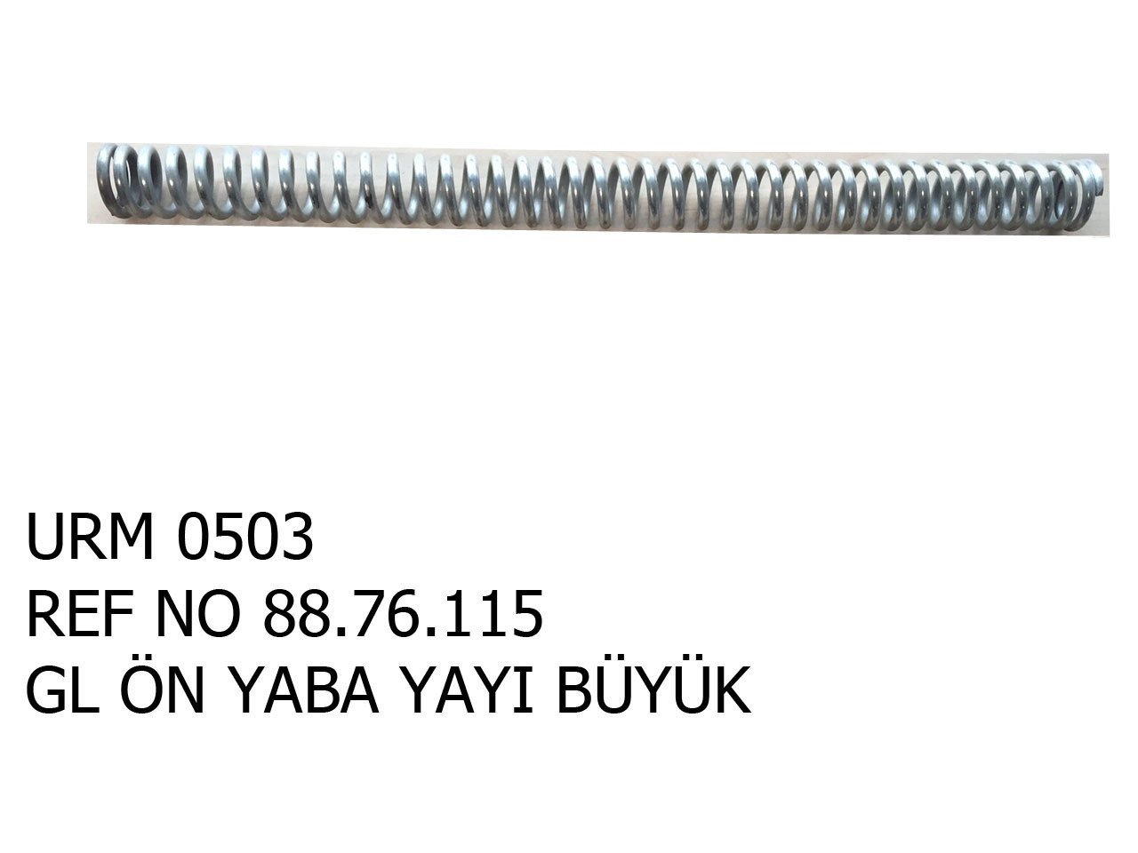 ÖN YABA YAYI UZUN REF N0 : 88.76.115