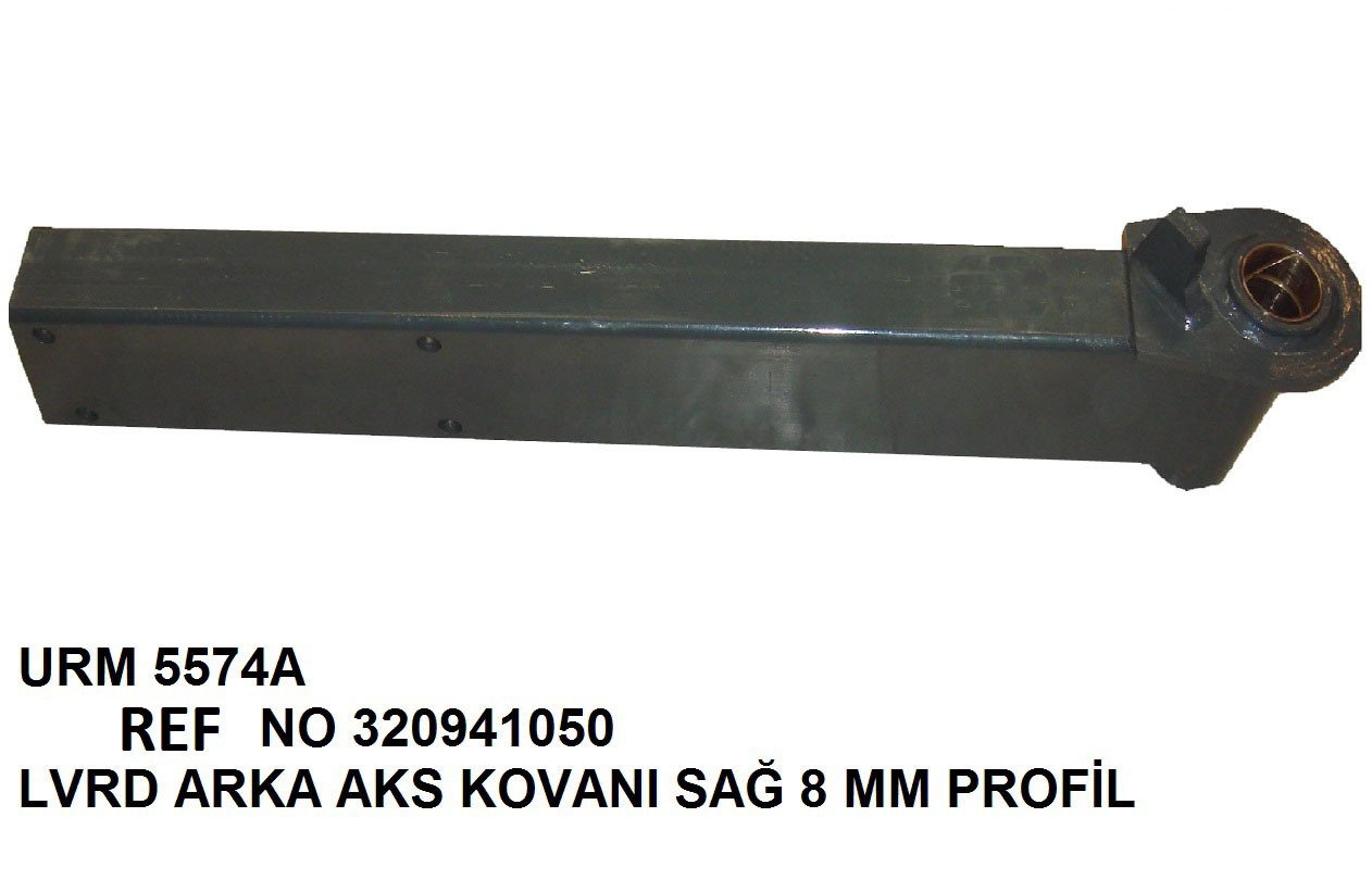 ARKA AKS KOVANI SAĞ 8 MM KALINLIK REF NO: LA 320941050
