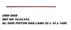 GOLD PİSTON DAR LAMA 25*10*1480 REF NO : 16.03.010