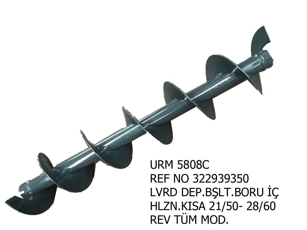 DEPO BOŞALTICI BORUSU İÇ HELEZON KISA REF NO: LA 322939350