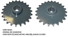 DEPO İÇİ SANZIMAN AKTARMA HAREKET DİŞLİSİ ASA50 Z23 REF NO: LA 321824550