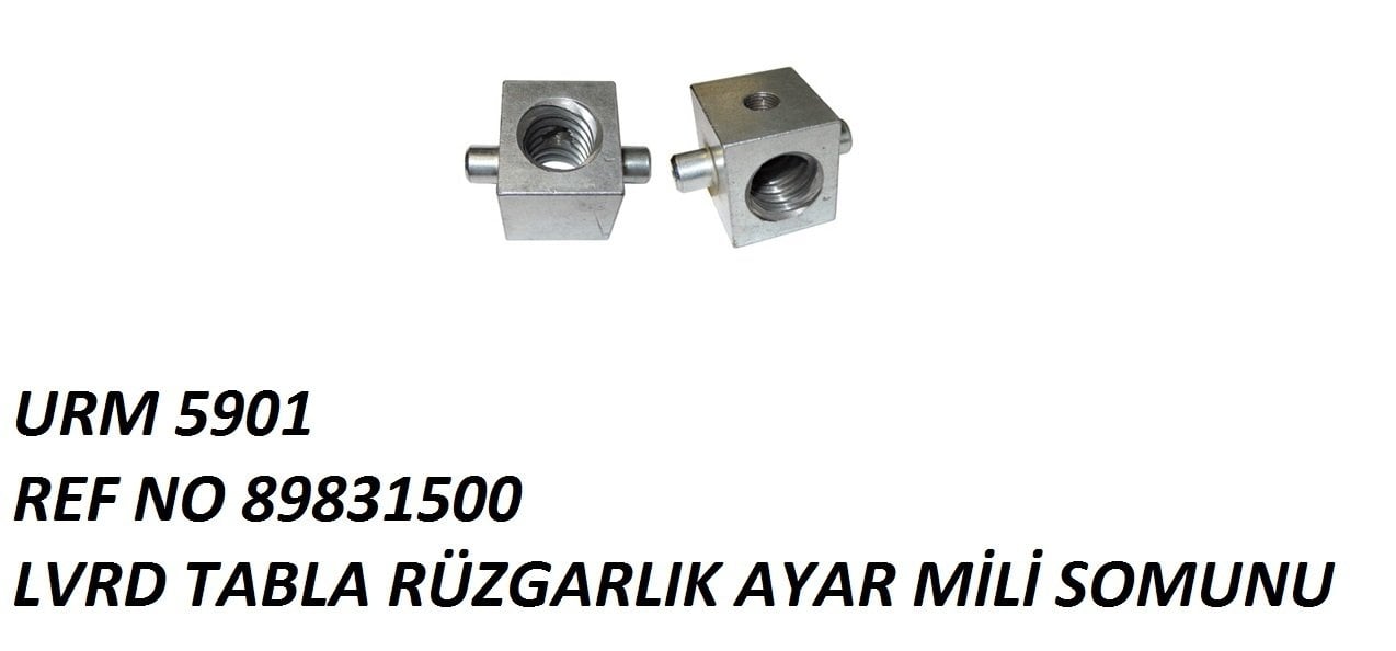 TABLO RÜZGARLIK AYAR MİLİ SOMUNU