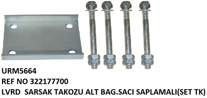 SARSAK TAKOZU ALT BAĞLANTI SAÇI SAPLAMALI TAKIM REF NO: LA 322177700